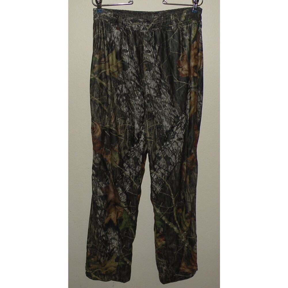 Gamehide Hush Hide Mens XL Stretch Waist Mesh Lined Hunting Pants Mossy Oak Camo